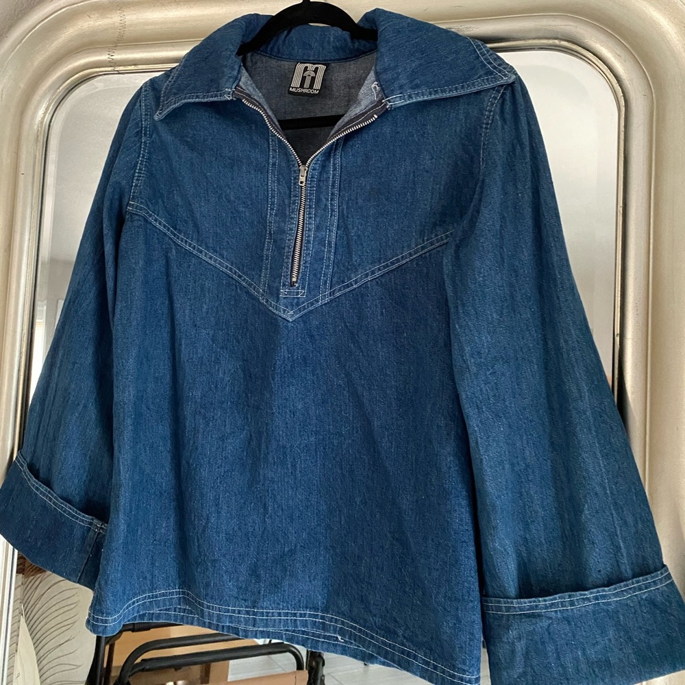 Vintage 70s Denim Top